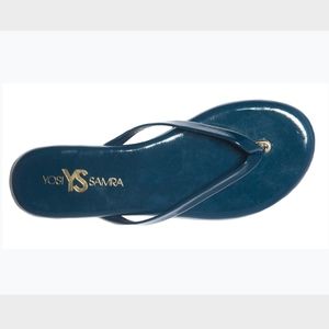 Rivington - Deep Navy Patent Sandal